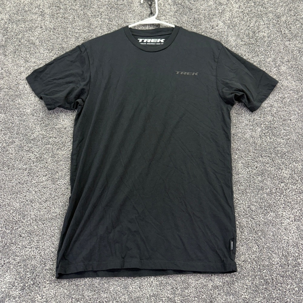 Trek T Shirt Mens M Black Graphic Outdoor Casual